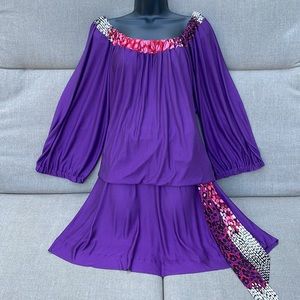 YVES SAINT LAURENT Peasant Collection Dress